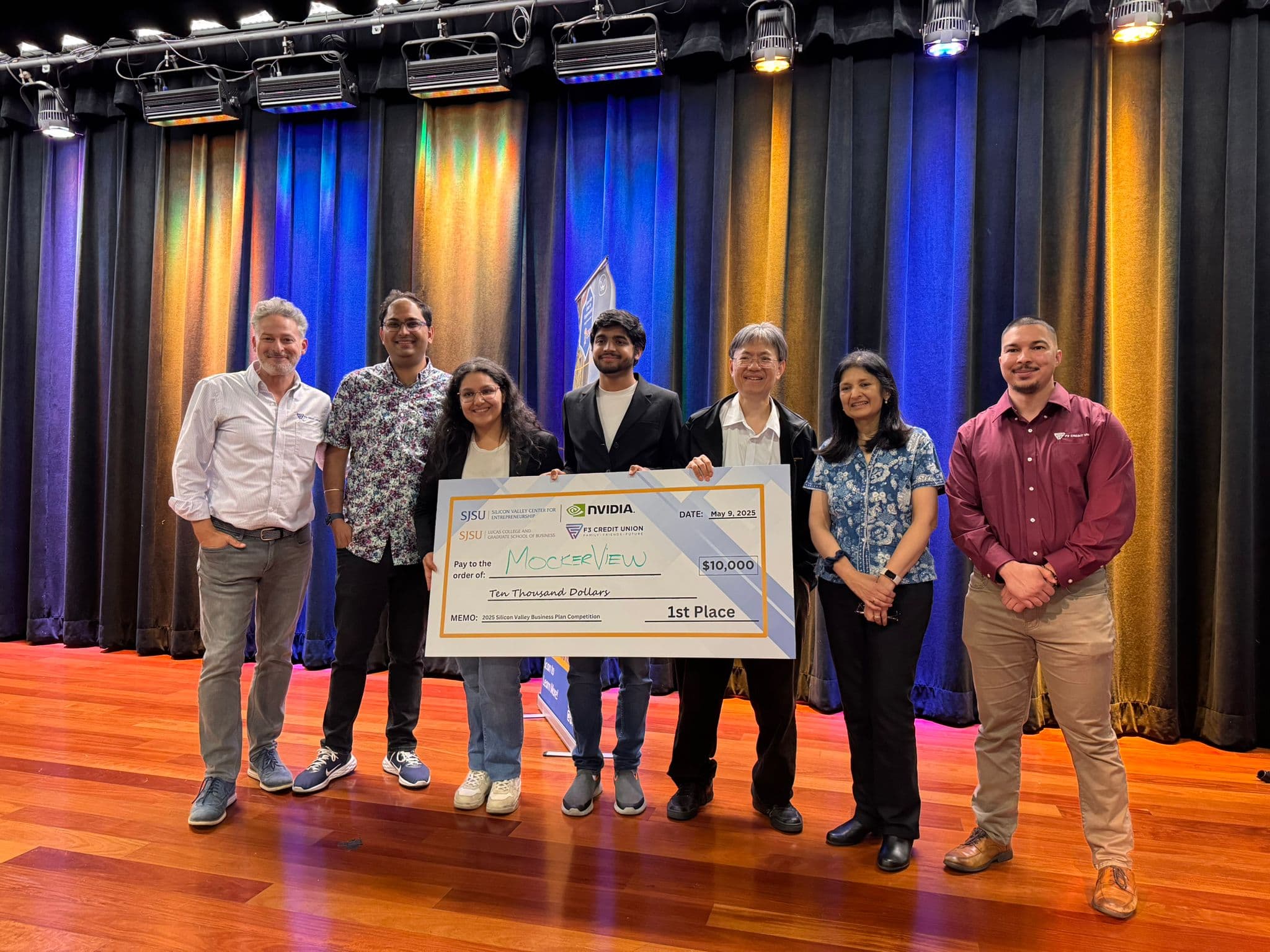 First place, Silicon Valley Business Plan Competition